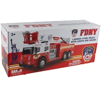 Daron FDNY: 24" Ladder & Fire Truck Toy