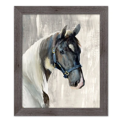 Watercolor Horse 20" x 24" Western Framed Print