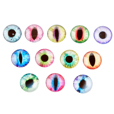 Found Objects™ Multicolored Glass Cabochons By Bead Landing™