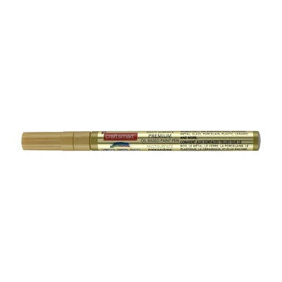 12 Pack: Metallic Fine Tip Multi-Surface Premium Oil-Based Paint Pen by Craft Smart®