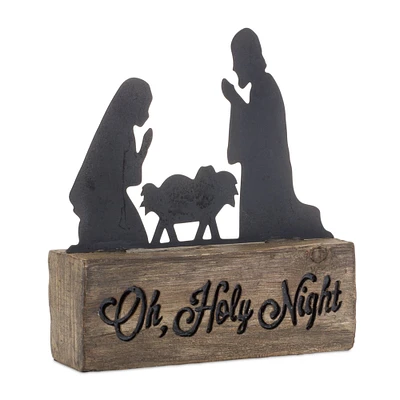 6" Oh Holy Night Decoration