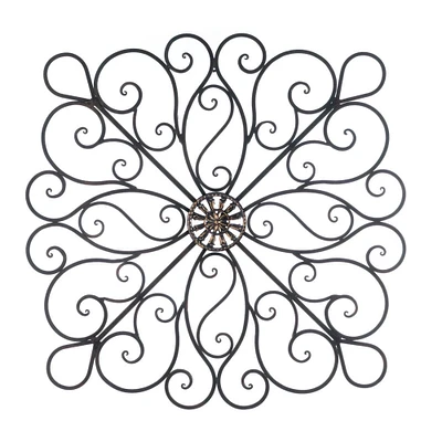 Iron Scrollwork Wall Décor