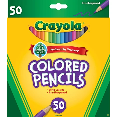 Crayola Colored Pencils, 50ct.