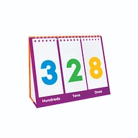 Junior Learning® Base Ten Educational Flip Card Set