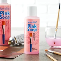 Speedball® Mona Lisa® Pink Soap® Artist Brush Cleaner