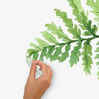 RoomMates Watercolor Fern Peel & Stick Giant Wall Decals