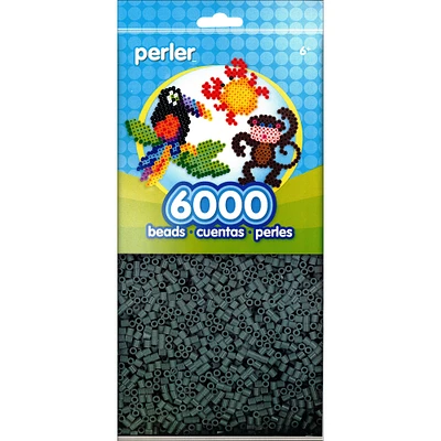 Perler® Gray Fused Beads, 6000ct.