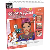 Style Me Up! Color & Stitch Art Kit