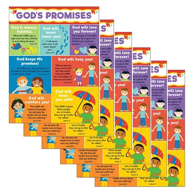 Carson Dellosa™ God's Promises Chart, 6ct.
