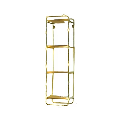 NEX™ 19.25" Gold Iron Pilaster Shelf