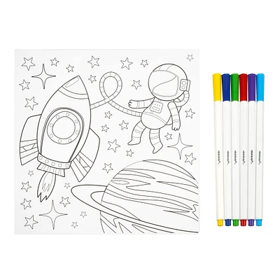 12 Pack: Space Coloring Board Kit by Creatology™