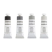 Williamsburg® Artist Oil Colors 4-Color Neutral Gray Set