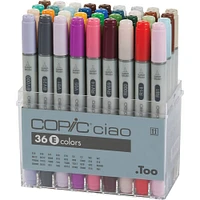 Copic® Ciao Marker Set, 36 Color Set E