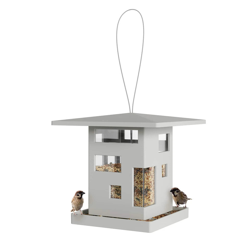 Umbra Gray Bird Cafe Feeder