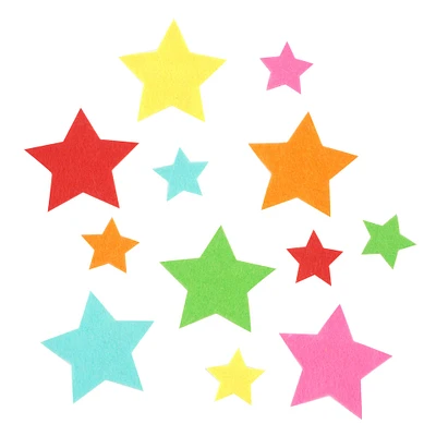 12 Packs: 50 ct. (600 total) Felt Stars Scrap Pack by Creatology™