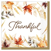 Classic Thanksgiving Beverage Napkins, 125ct.