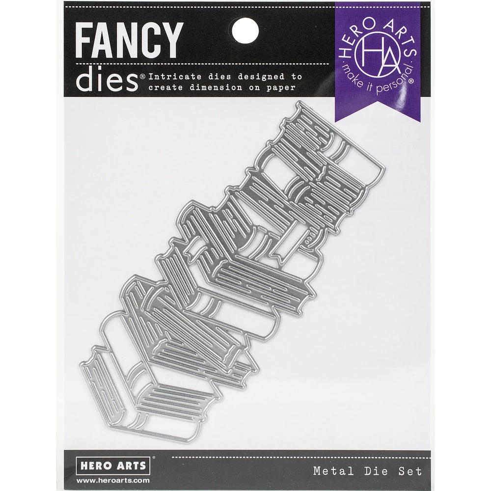 Hero Arts Fancy Dies-Stacked Books