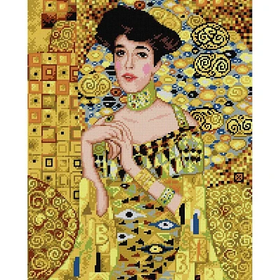 Orchidea Gobelin Gustav Klimt - Adele Bloch Bauer Halfstitch Canvas