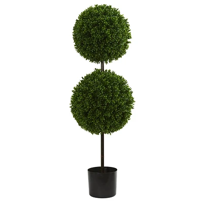 3.5ft. Potted Boxwood Double Ball Topiary Tree