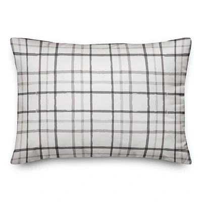 Gray Pumpkin Patch Pillow