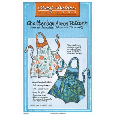Mary Mulari Chatterbox Apron Pattern