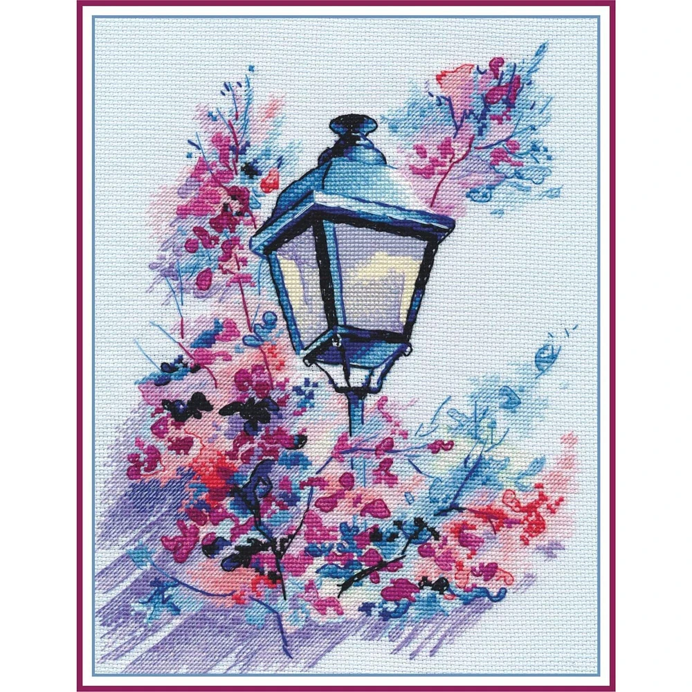 Oven Evening Light Cross Stitch Kit