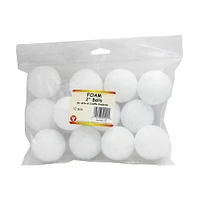 Hygloss® 2" Craft Foam Balls, 4 Packs of 12