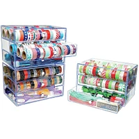 Deflecto® Clear Washi Tape Storage Cube