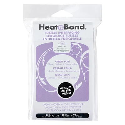 12 Pack: Heat N Bond® Non-Woven Medium Fusible Interfacing