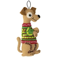 Bucilla® Dogs in Ugly Sweaters Felt Ornaments Applique Kit