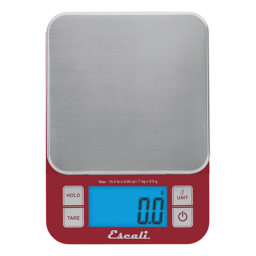 Escali Red Nutro Digital Food Scale