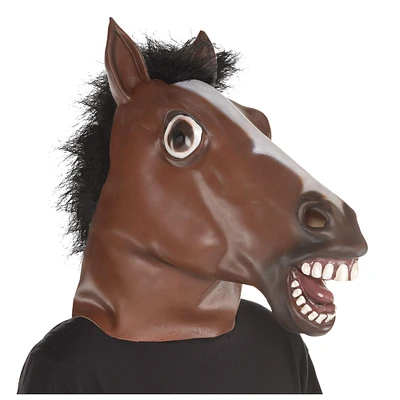 Horse Head Full Latex Mask