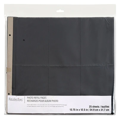 14" x 12.5" Vertical Photo Album Refill Pages by Recollections™