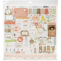 Echo Park™ Paper Co. Baby Girl Collection Kit, 12" x 12"
