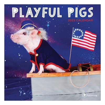 TF Publishing 2023 Playful Pigs Mini Calendar
