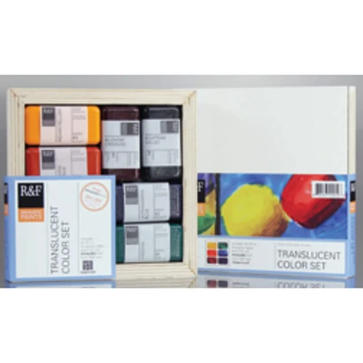 R&F® Translucent Color Encaustic Paint Cake Set