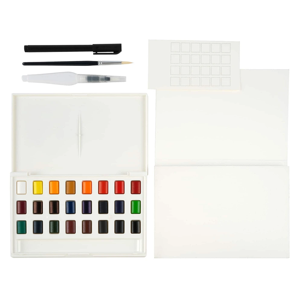 6 Pack: Watercolor Paint Starter Set by Artist's Loft™