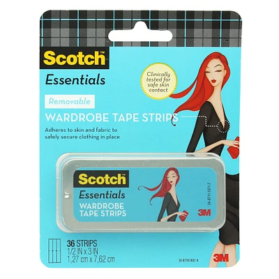 Scotch™ Essentials Wardrobe Tape Strips