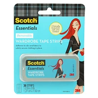 Scotch™ Essentials Wardrobe Tape Strips