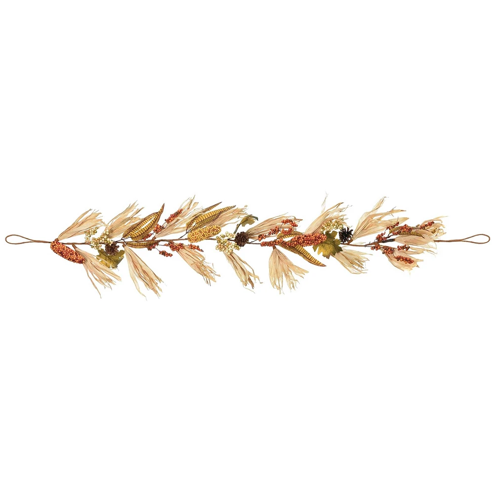 Harvest Floral Deluxe Garland