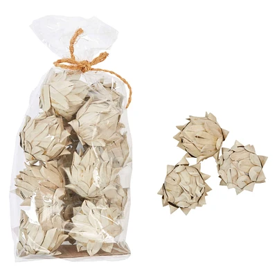 Hello Honey® 3" Handmade Dried Natural Palm Leaf Artichokes, 13ct.