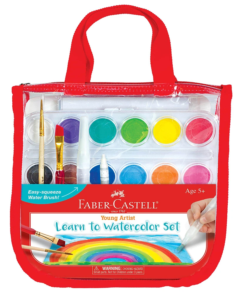 Faber-Castell® Young Artist Learn To Watercolor Set