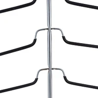 Organize It All Chrome 6 Tier Blouse Tree Hanger