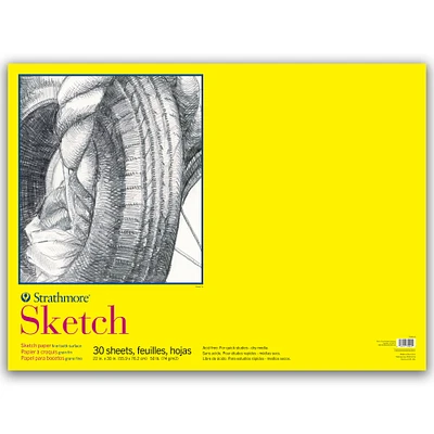 Strathmore® 300 Series Sketch Paper Pad, 22" x 30"