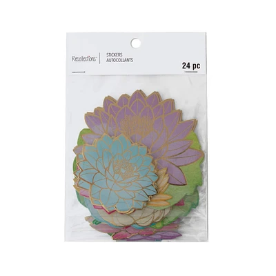 Lotus Flower Die Cut Stickers by Recollections™