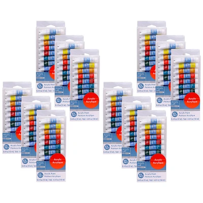 12 Pack: Acrylic Paint Set by Artist's Loft™ Fundamentals™