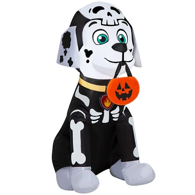 3ft. Airblown® Inflatable Marshall in Skeleton Costume