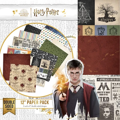 Paper House® Harry Potter™ 12" x 12" Paper, 15 Sheets