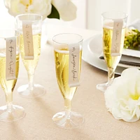 5oz. Plastic Champagne Flutes by Celebrate It™, 16ct. 