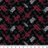 Camelot Fabrics NBA Houston Rockets Cotton Precut Fabric Bundle